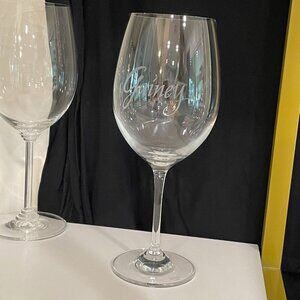 Pair of Stölzle Lausitz wine glasses Gainey Vineyard